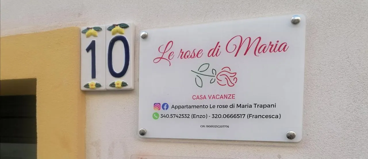 Le Rose Di Maria Apartment Trapani 0*,  Italy